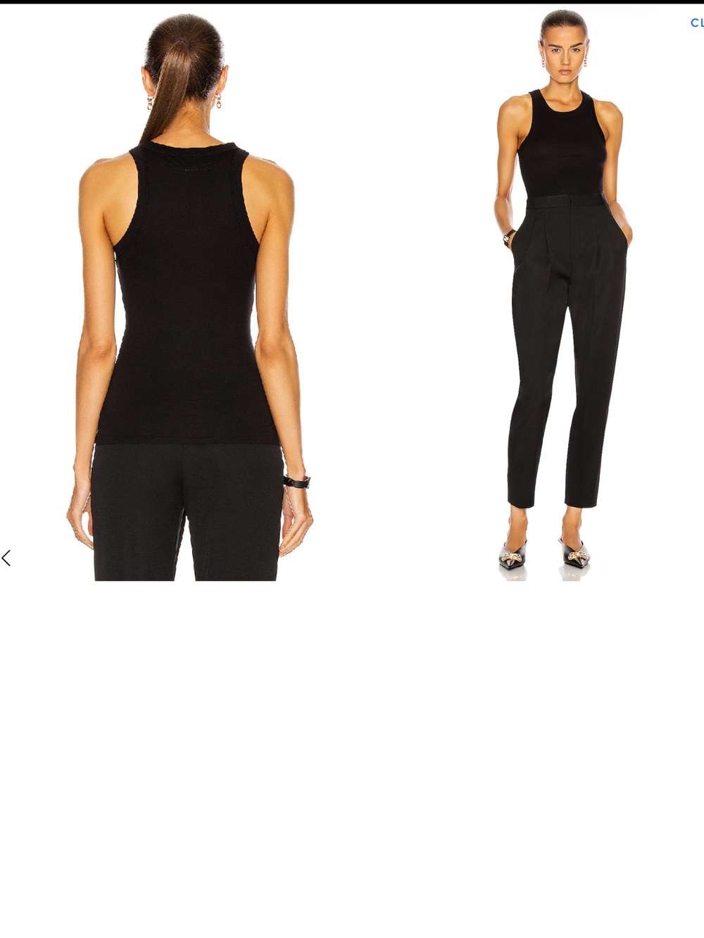 Enza Costa 100% Pima Cotton Racerback Tank